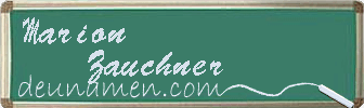 Marion Zauchner Visitenkarte